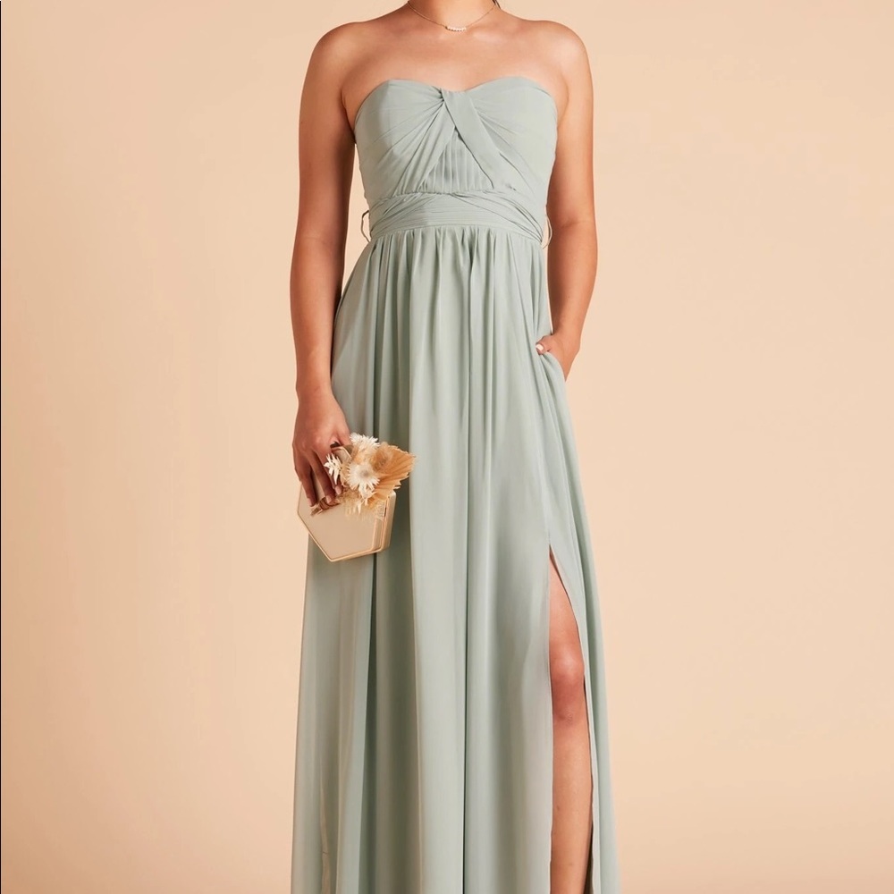 Grace Convertible Dress - Sage - XS - Slit